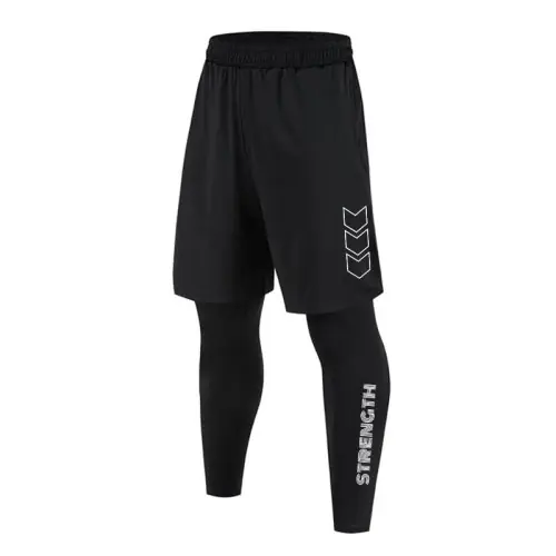 Image de Leggings de Fitness Homme - Séchage Rapide & Compression