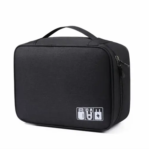 Image de Organiseur de Câbles USB Étanche - Sac de Rangement Portable