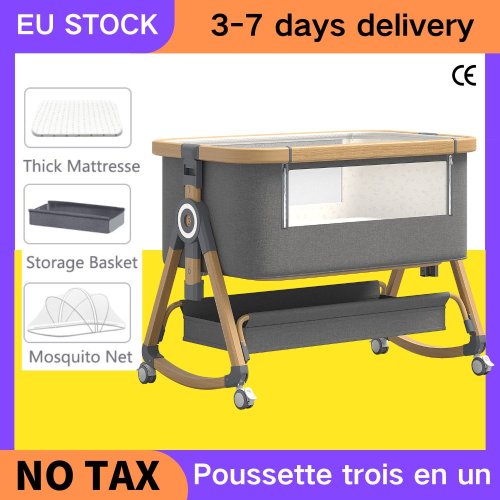 Image de Berceau 3-en-1 Multifonction pour Bébé