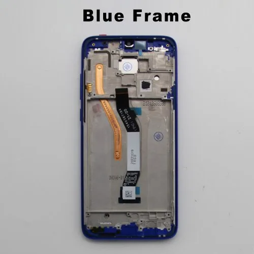 Blauw met lijst