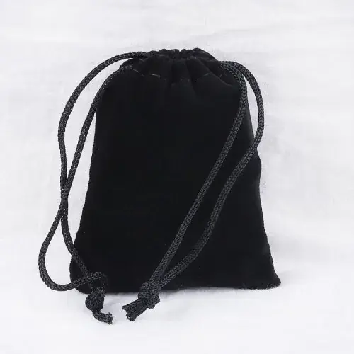 Image de Pochettes Velours Colorées pour Bijoux - Lot de 10