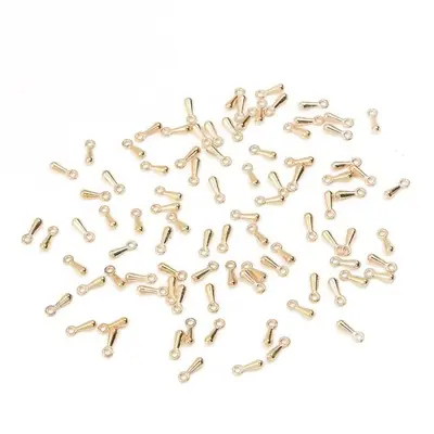 Image de Perles Goutte d'Eau 2x7mm - Lot de 100 pour Bijoux