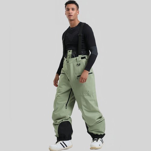 Imagen de Pantalones de Esquí para Hombre y Mujer, Impermeables, A Prueba de Viento, Acolchados y Cálidos para Invierno, Ideales para Snowboard y Actividades al Aire Libre