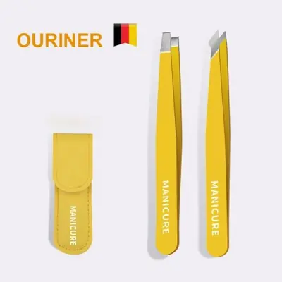 Image de Pince à Épiler Inclinée Ultra Précise
