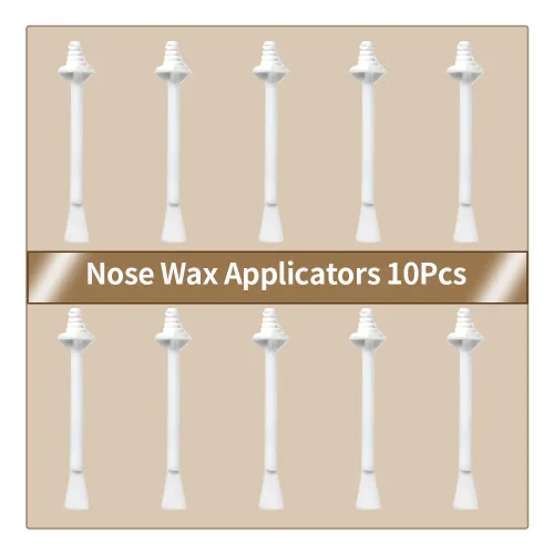 Bild von Nase Wachs Sticks 100/60/40/10PCS Nase Wachs Applikatoren Für Schmerzlose Nase Haar Entfernung Werkzeug Wachs zubehör Bienenwachs Sicher