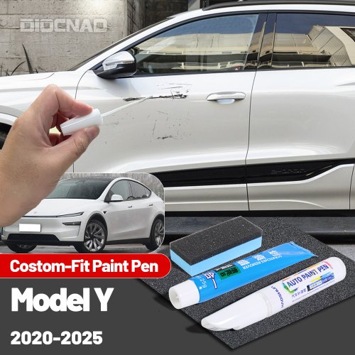 Afbeelding van Auto Touch-Up Verf Pen voor Tesla Model Y 2020-2024 – Snelle en Eenvoudige Krasschade Reparatie met Precisie