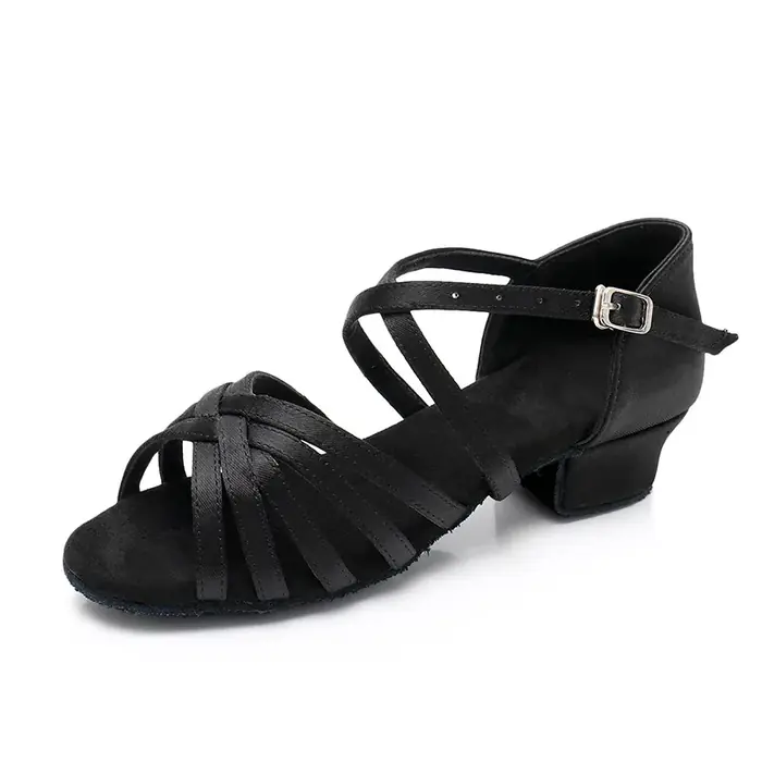 Image de Chaussures de Danse Latine Enfants & Adultes - Talon Moyen 3,5 cm