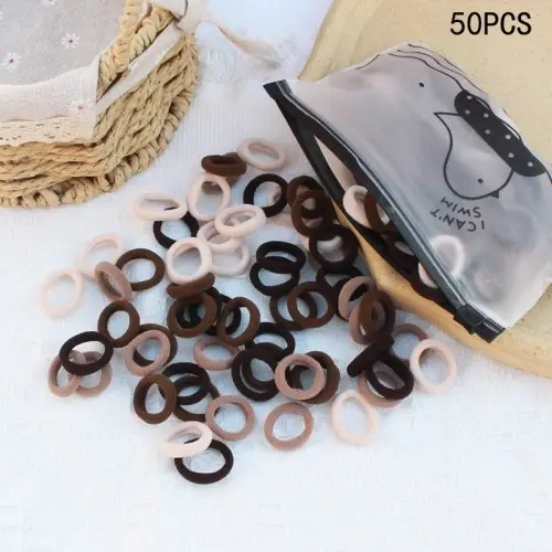 Image de Bandes de Cheveux Colorées pour Filles - Lot de 20-50 Pièces