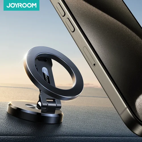 Afbeelding van Joyroom Magnetische Autotelefoonhouder – Opvouwbare Universele Telefoonhouder voor Auto, Sterk en Geschikt voor iPhone 15, 14, 13 Pro Max, Samsung, Huawei