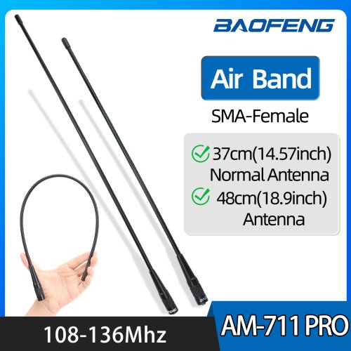 Image de Antenne Baofeng AM 771 Pro - 37/48 cm pour Talkie-Walkie