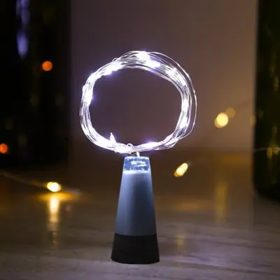 Image de Lumière LED Bouteille de Vin - Éclairage USB Rechargeable