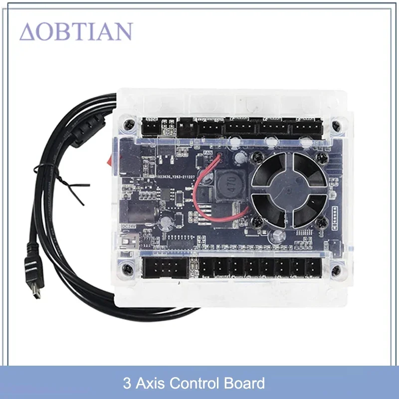 Imagen de Controladora CNC 3 Ejes GRBL con USB para Grabador Láser 3018