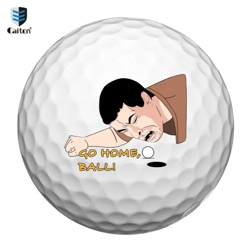 Image de Lot de 4 Balles de Golf Design Uniques - Cadeau Original pour Hommes