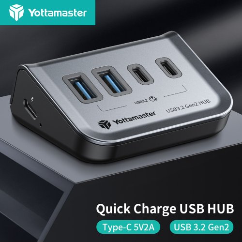 Imagen de Hub USB-C de 7 Puertos para Portátil - Conectividad Completa