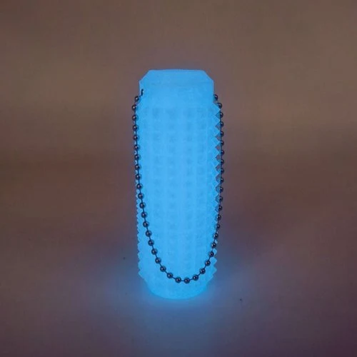 Lichtgevend blauw