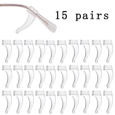 Image de Anti-Dérapant Silicone pour Lunettes - Fixation Sécurisée