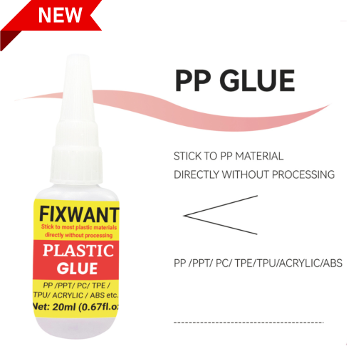 Afbeelding van 20ML FIXWANT PP Lijm PPT PC ABS ACRYL Plastic Leer Waterdichte Zachte Lijm Polypropyleen Sterke TPE TPU Lijm
