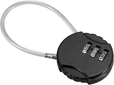 Image de Serrure TSA à Combinaison 3 Chiffres - Sécurité Antivol pour Valises