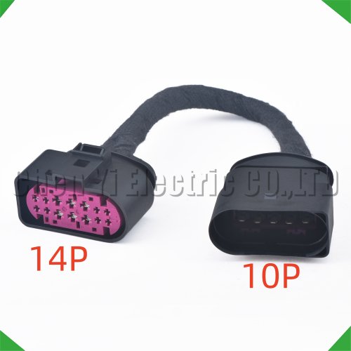 Immagine di Spina di Conversione 10P a 14P per Fari Xeno VW