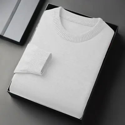 Image de Pull Homme Col Rond Streetwear Léger