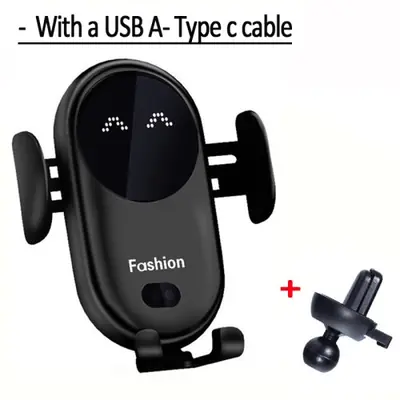 Image de Chargeur Sans Fil 30W pour Voiture - Support Rotatif Intelligent