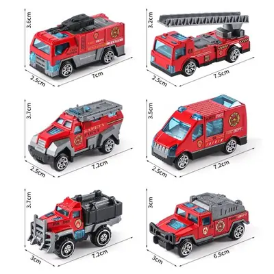 Image de Camion de Pompiers Miniature - Jouet Véhicule Réaliste