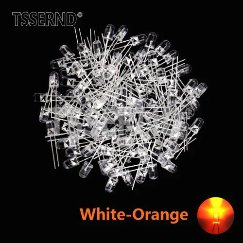 Weiß-orange