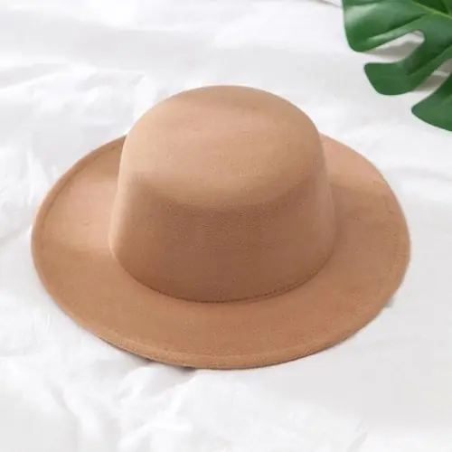 Image de Chapeau Fedora Rétro en Laine - Style Vintage pour Homme & Femme