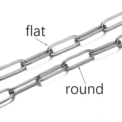 Image de Chaîne Acier Inoxydable 1m - 3mm, Ne Se Décolore Pas