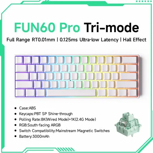 Pro weiß tri-modus