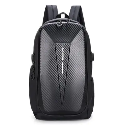 Image de Sac à Dos Rigidé Étanche pour Hommes - Idéal Moto, Équitation & Outdoor