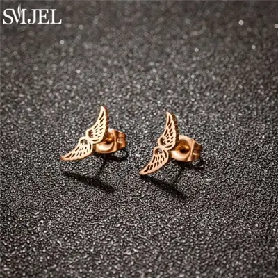 Image de Boucles d'oreilles ailes anges ethniques - Bijoux tendance 2024