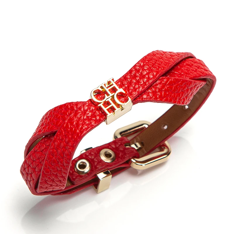Image of CH Dual Design Wristband Can Be Freely Matched New Fashionable Street Style Women's Multifunctional Bracelet