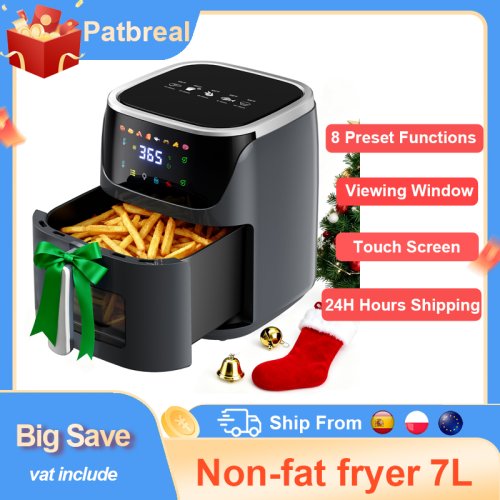 Image de Friteuse à Air 7L - 8 en 1 avec Écran Tactile