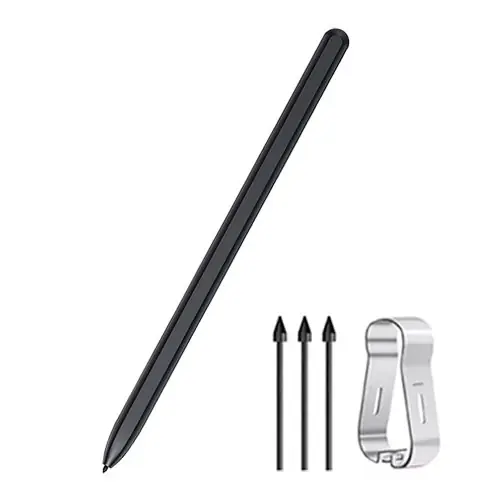 Image de Stylet avec Gomme pour Galaxy Tab S6/S7/S8/S9 - 3 Plumes Incluses