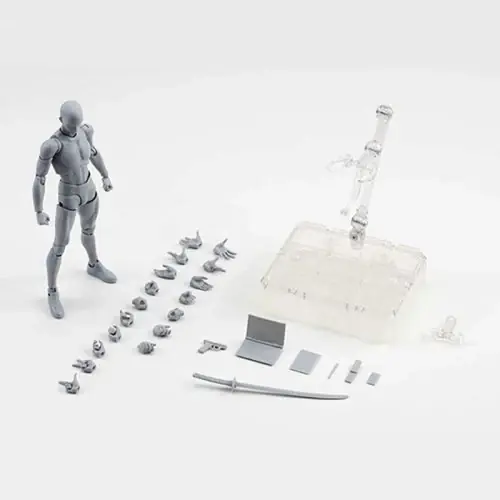 Image de Figurine Articulée Mannequin Dessin Anime - Corps Mobile pour Création