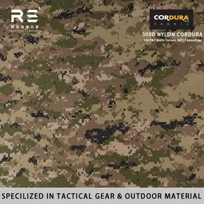 Image de Tissu Camouflage CADPAT Multi-Terrain 500D Nylon Cordura