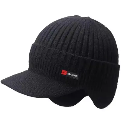 Image de Chapeau Hiver Homme - Chaud, Coupe-Vent & Protection Oreilles