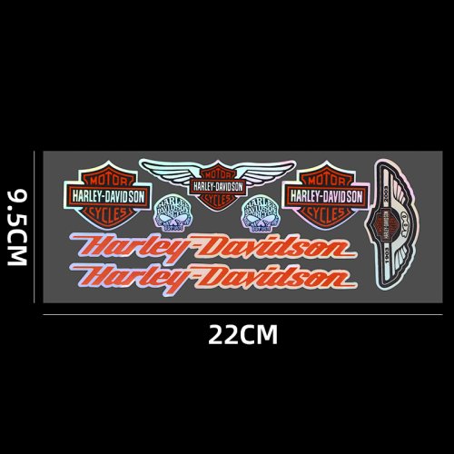 Imagen de Pegatinas Reflectantes para Harley Davidson Electra Glide