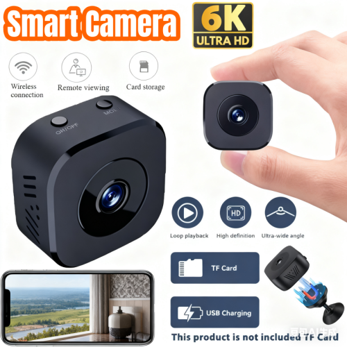 Bild von 6K Mini WLAN Überwachungskamera – Kabellos & Nachtsicht für Smart Home