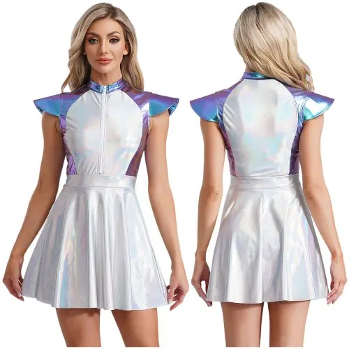 Image de Costume Astronaute Femme - Tutu Extraterrestre