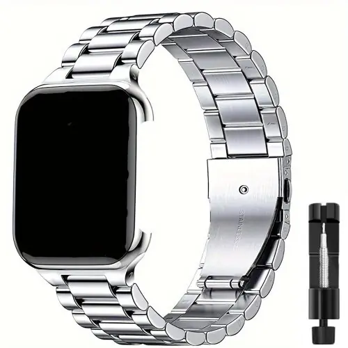 Image de Bracelet en Acier Inoxydable pour Apple Watch