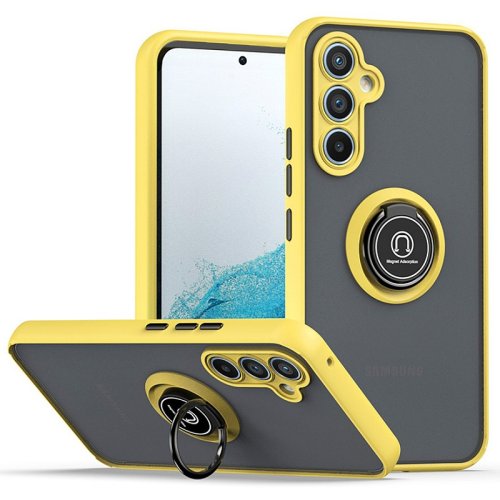 Afbeelding van Magnetische Telefoonhoes met Ringhouder voor Samsung Galaxy A16, A26, A36, A56