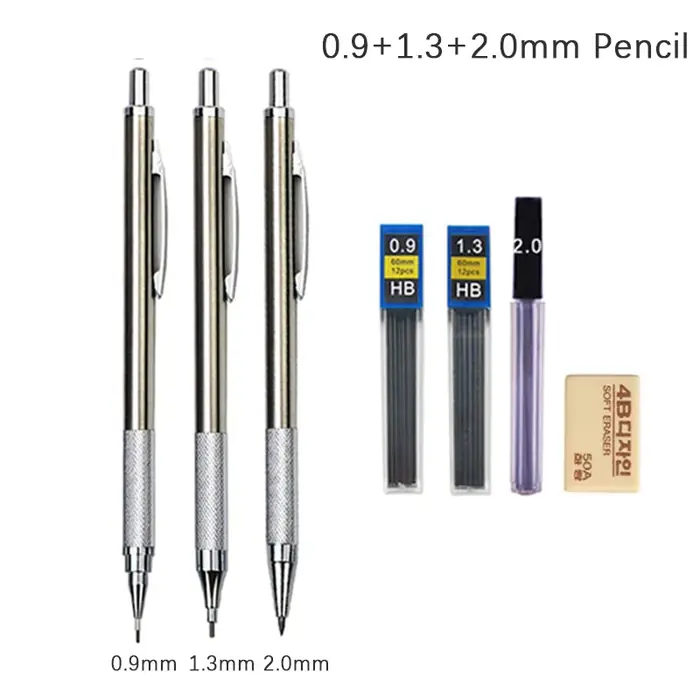 0,9 1,3 2,0mm Bleistift