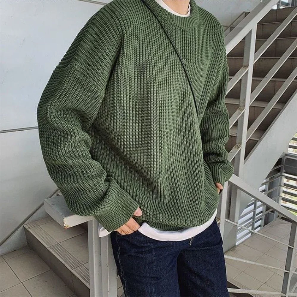 Bild von Eleganter Herren-Pullover – Slim Fit aus Wolle für den Herbst