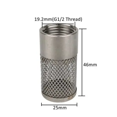 Image de Filtre Tuyau Inox 6-20mm - Protection Anti-Sable & Débris