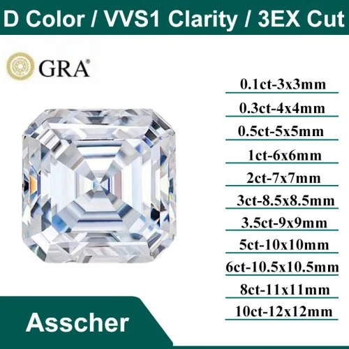 Asscher gesneden