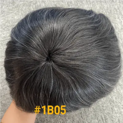 Image de Toupet Homme Clip-on - Cheveux Naturels 6 Po