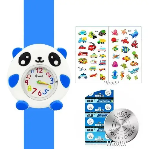 Panda niebieski niebieski
