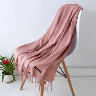 Image de Écharpe Cachemire Femme Hiver - Châle Doux & Chaud